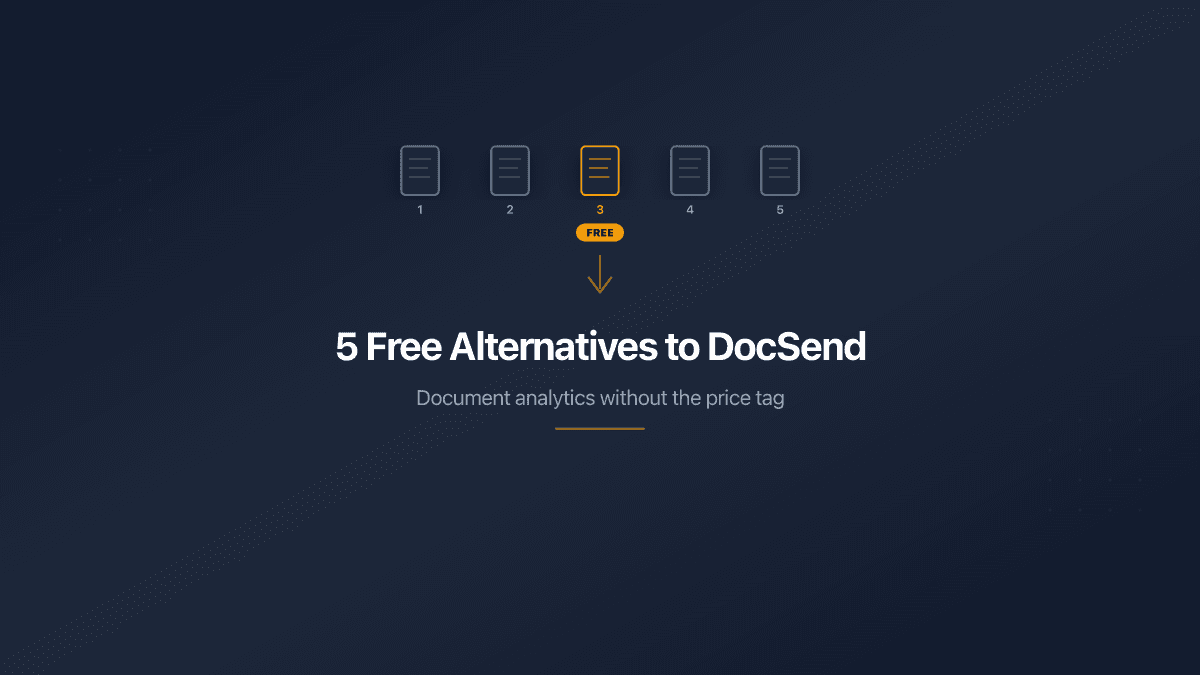 Free Alternatives to DocSend for Document Analytics