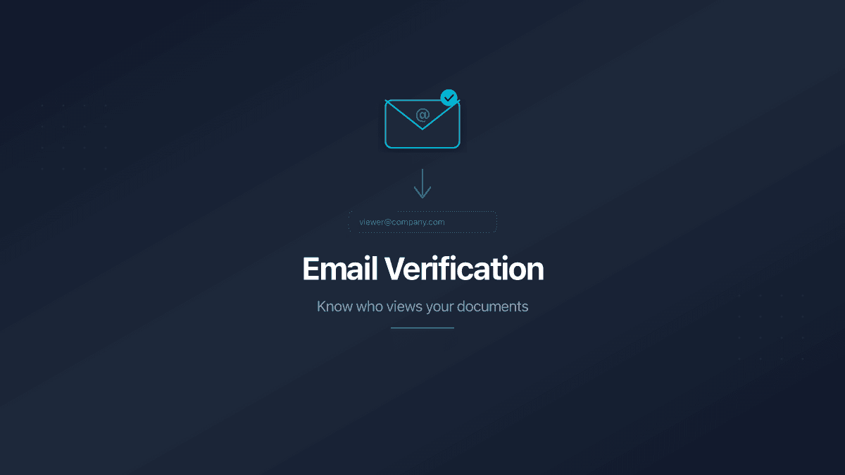 Require Email Before Viewing Shared Documents
