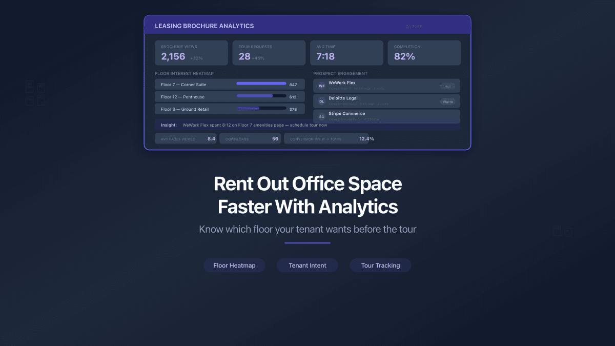 How a Leasing Manager Can Rent Out Office Space Faster Using Document Analytics