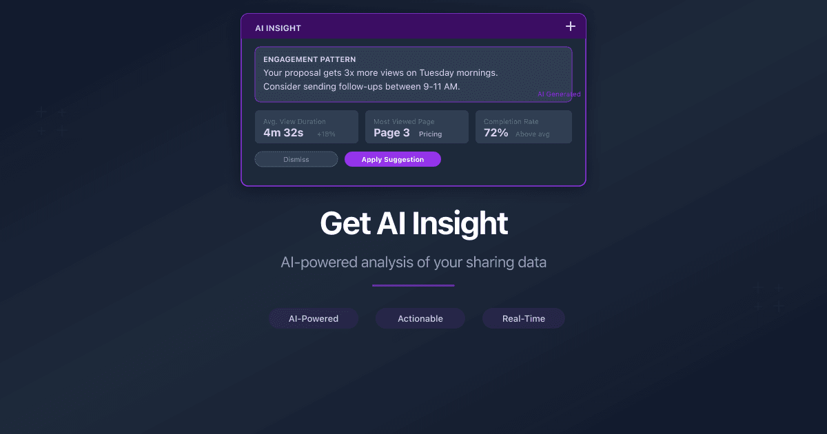 Отримайте AI Insight для документів