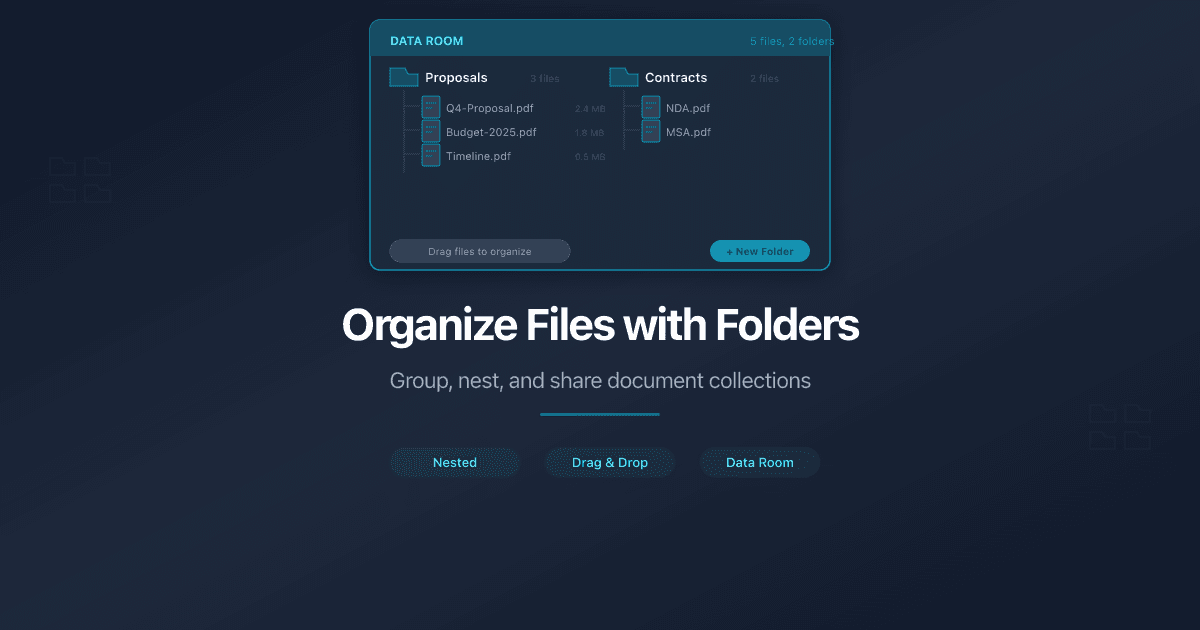 Organize Files with Folders